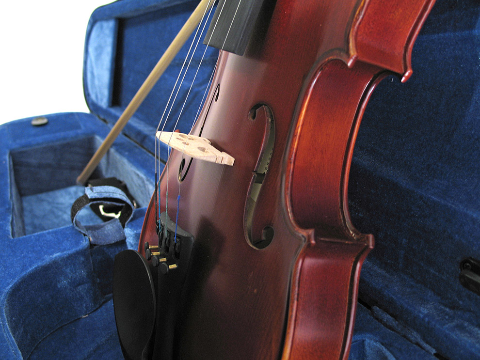 thumbnail image 2 of Glarry Acoustic Violin Outfit - Any Size 4/4, 3/4, 1/2, 1/4, 1/8 With Case, Bow & Rosin (Choose Your Color!) 2 of 4