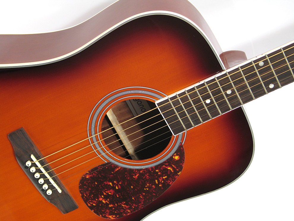 Gitara akustyczna z szerokim gryfem Pengano PF48